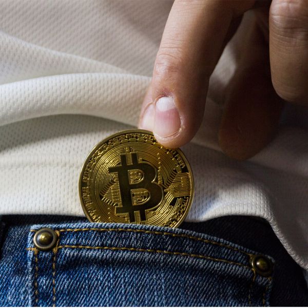 bitcoin in pocket